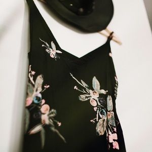 Floral Wide Leg Jumpsuit